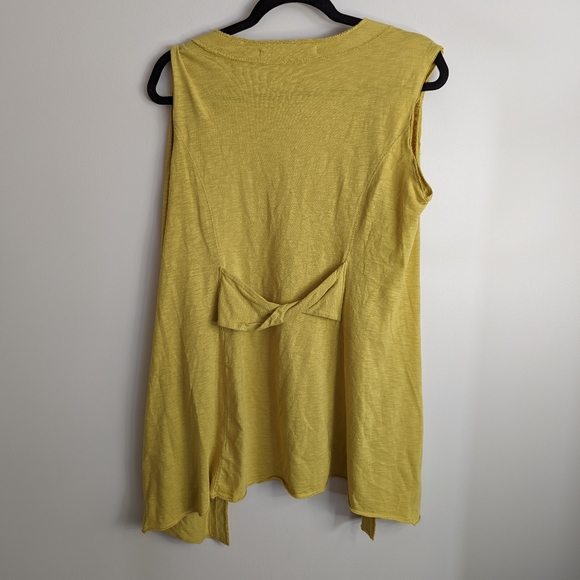 Athleta long line Open Front Cardigan Vest with pockets - Picture 5 of 6